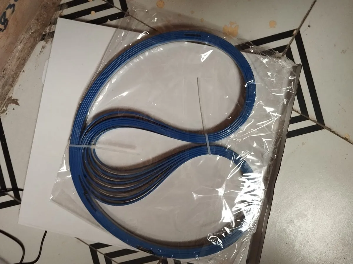 1650mm / Easy Bear Blade Coiled blue-coated band saw blade sealed in its packaging